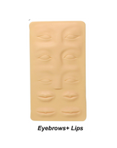 Practice Latex Eyebrows and Lips Skin